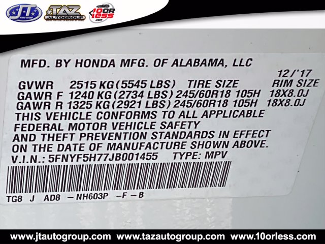 2018 Honda Pilot EX-L - Photo 22