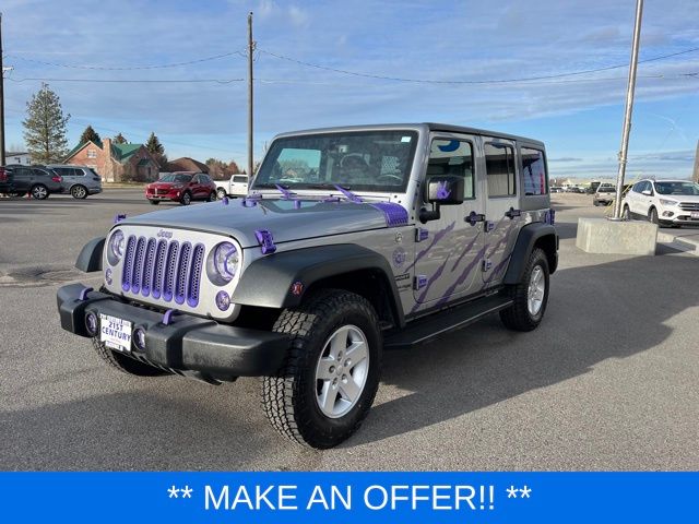 Used 2018 Jeep Wrangler JK Unlimited Sport SUV