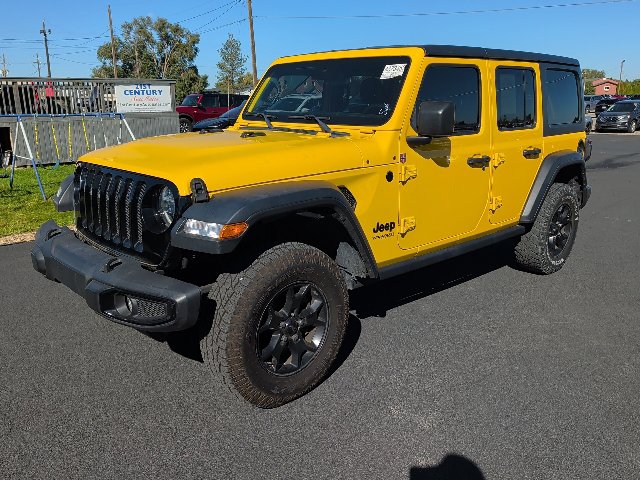 Used 2021 Jeep Wrangler Unlimited Willys SUV