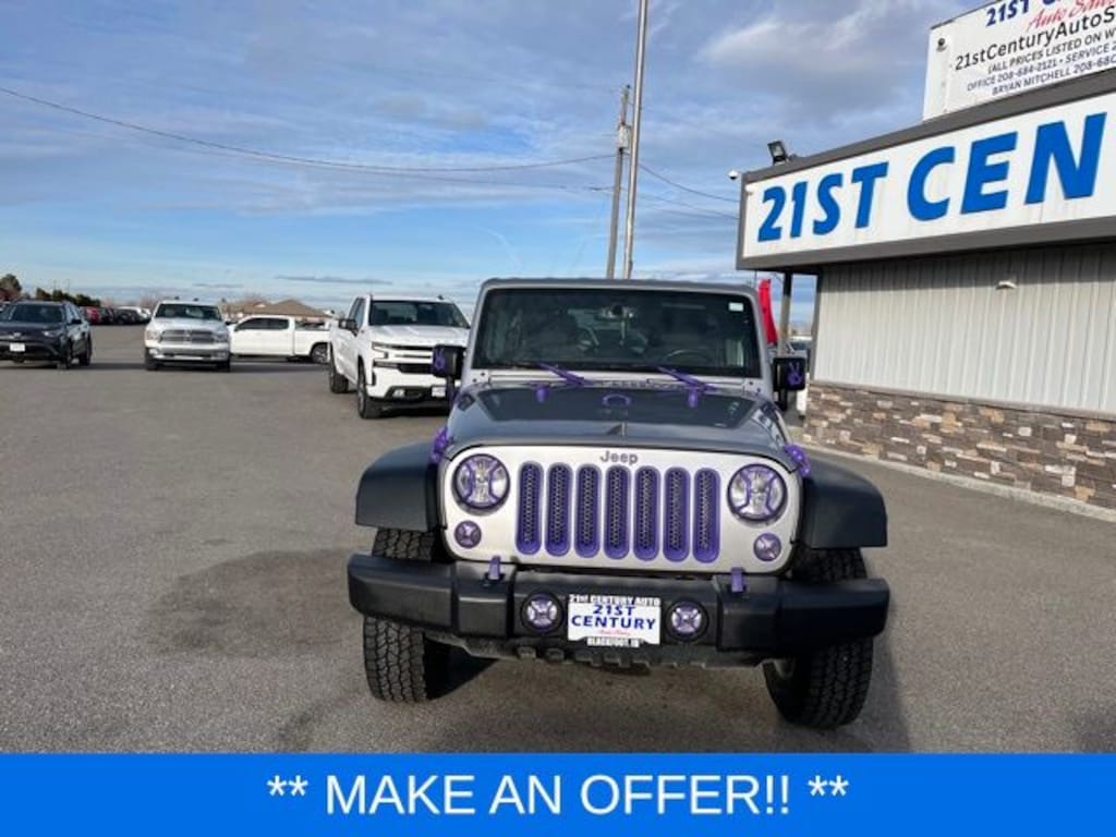 Used 2018 Jeep Wrangler JK Unlimited Sport SUV