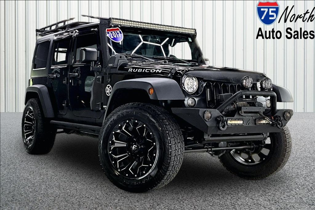 Used 2017 Jeep Wrangler JK Unlimited Rubicon 4x4 SUV