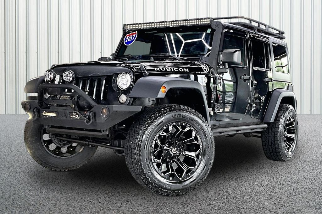 Used 2017 Jeep Wrangler JK Unlimited Rubicon 4x4 SUV