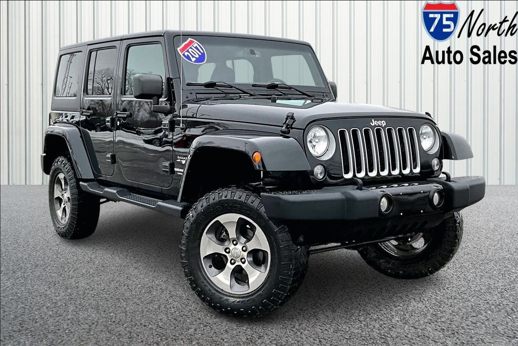 Used 2017 Jeep Wrangler Unlimited Sahara SUV