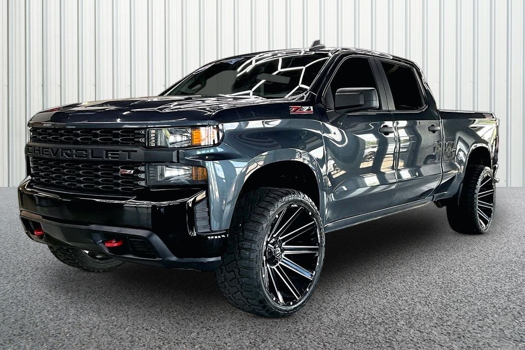 Used 2022 Chevrolet Silverado 1500 LTD Custom Trail Boss Truck Crew Cab