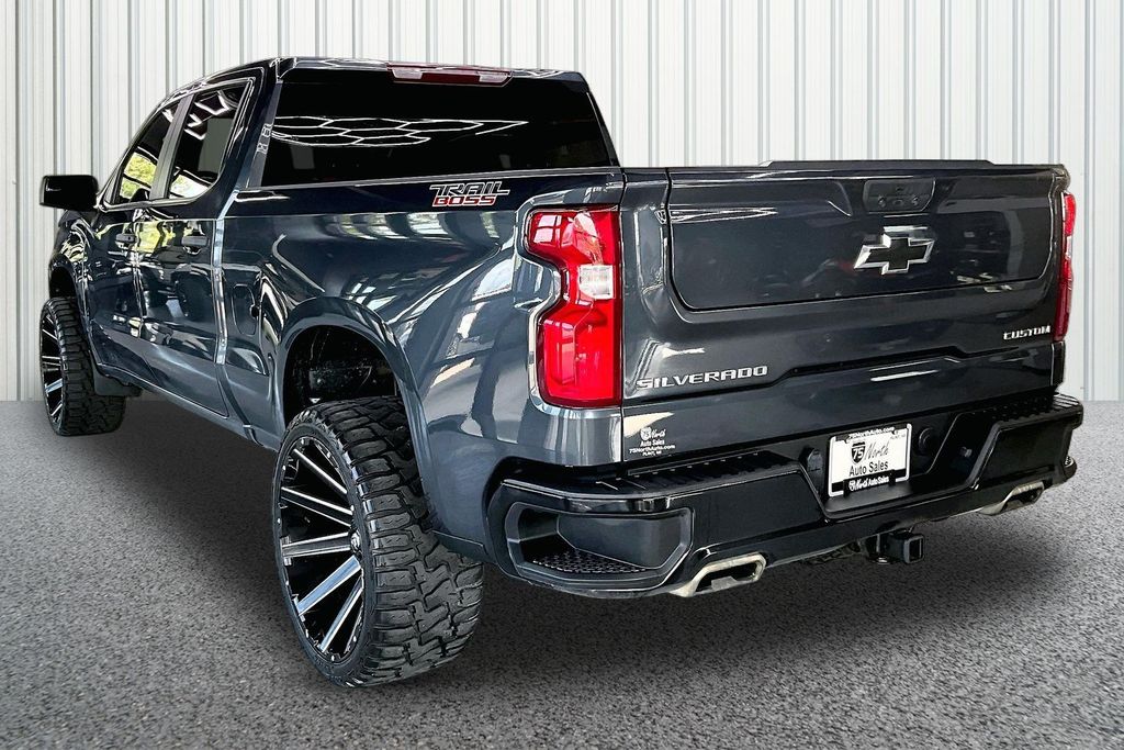 Used 2022 Chevrolet Silverado 1500 LTD Custom Trail Boss Truck Crew Cab