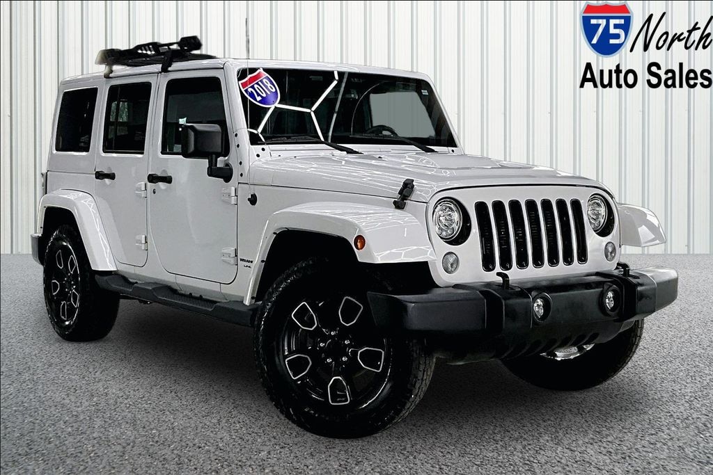 Used 2018 Jeep Wrangler JK Unlimited Sahara 4x4 SUV