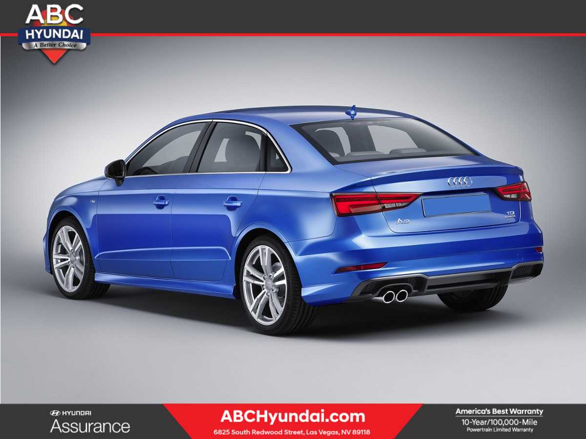 2018 Audi A3 Sedan
