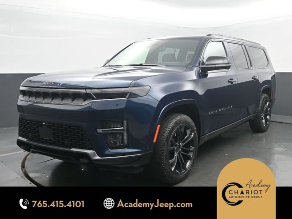 New 2026 Jeep Grand Wagoneer L Summit Obsidian Sport Utility