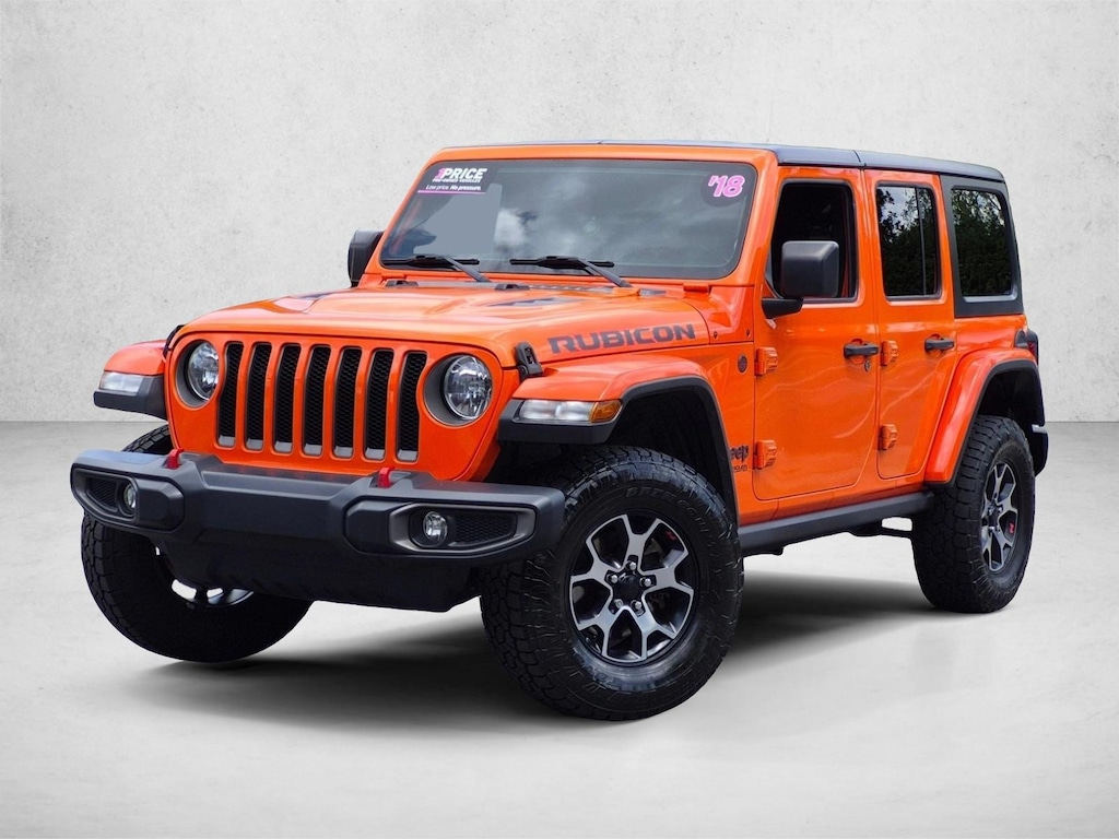 Used 2018 Jeep Wrangler Rubicon SUV