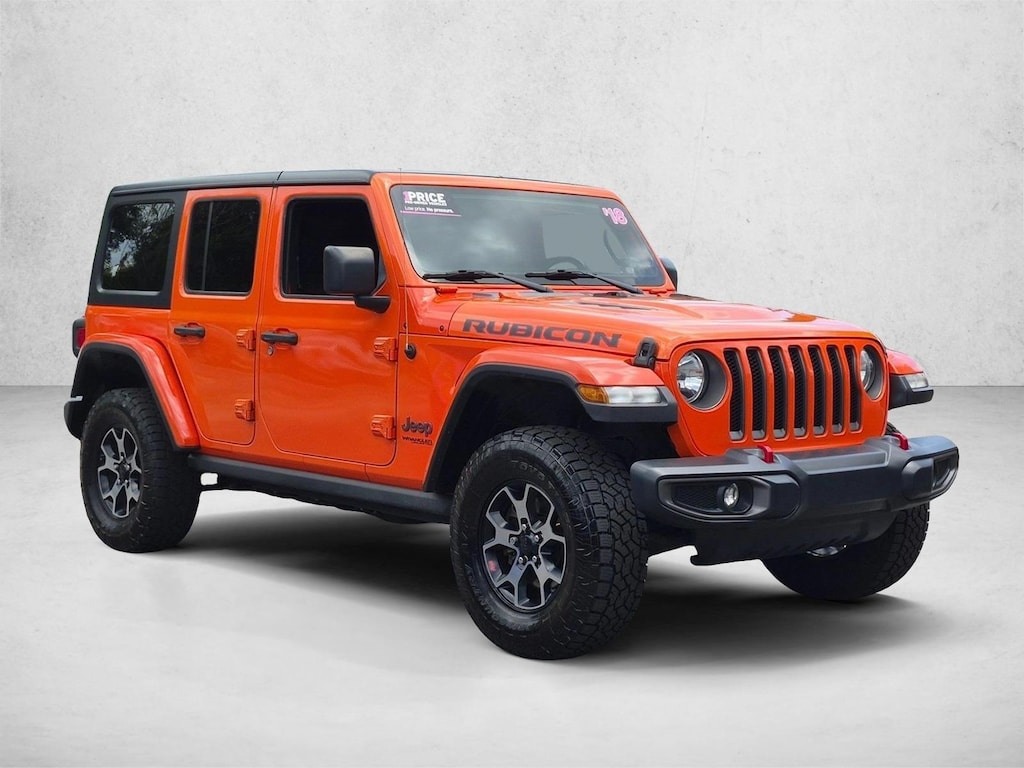 Used 2018 Jeep Wrangler Rubicon SUV
