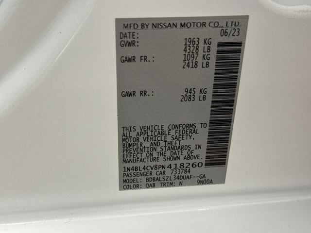2023 Nissan Altima SR - Photo 29