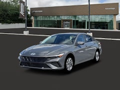 2026 Hyundai Elantra Hybrid Blue Sedan