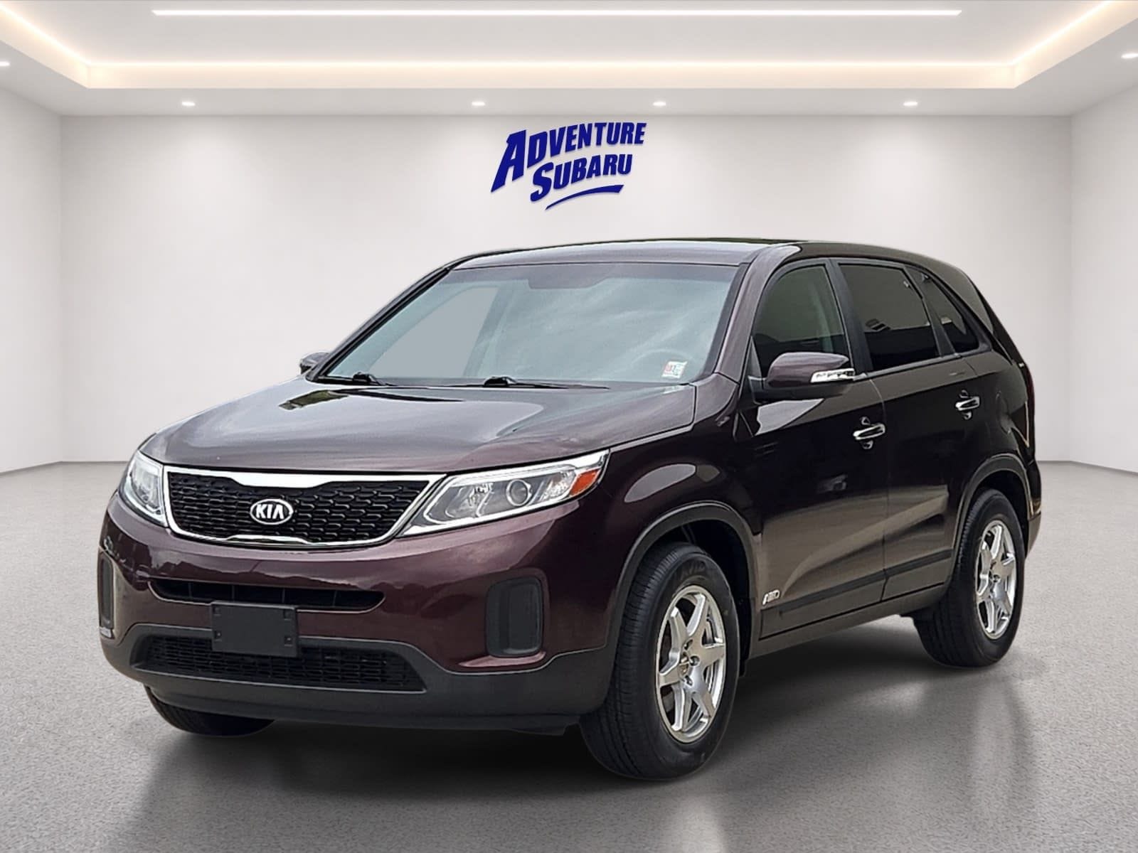 Used 2014 Kia Sorento LX with VIN 5XYKTCA60EG443285 for sale in Fayetteville, AR