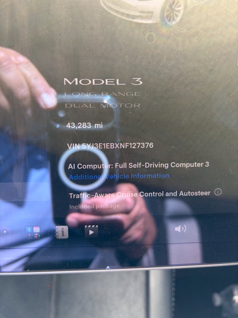 Used 2022 Tesla Model 3 Long Range Sedan