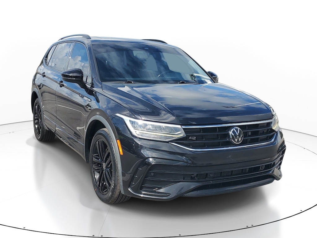 Used 2022 Volkswagen Tiguan 2.0T SE R-Line Black SUV