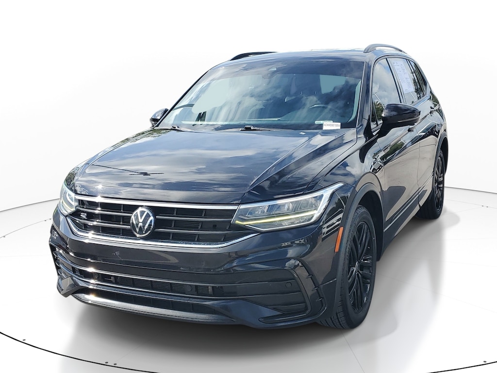 Used 2022 Volkswagen Tiguan 2.0T SE R-Line Black SUV