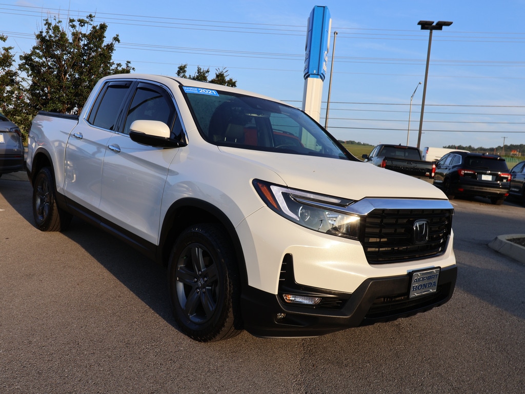 Used 2021 Honda Ridgeline RTL-E AWD Crew Cab