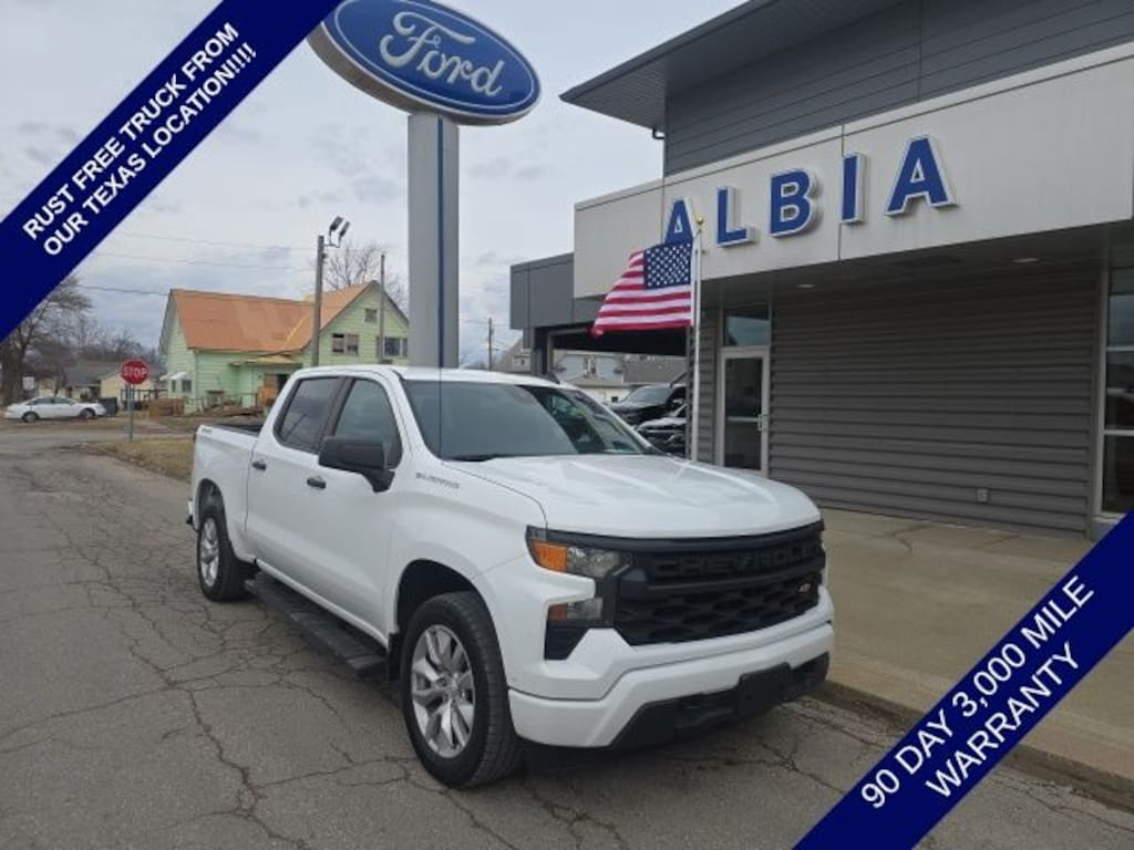 Used 2022 Chevrolet Silverado 1500 Custom Truck Crew Cab