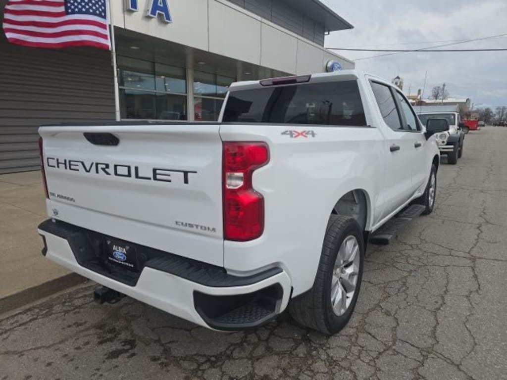 Used 2022 Chevrolet Silverado 1500 Custom Truck Crew Cab