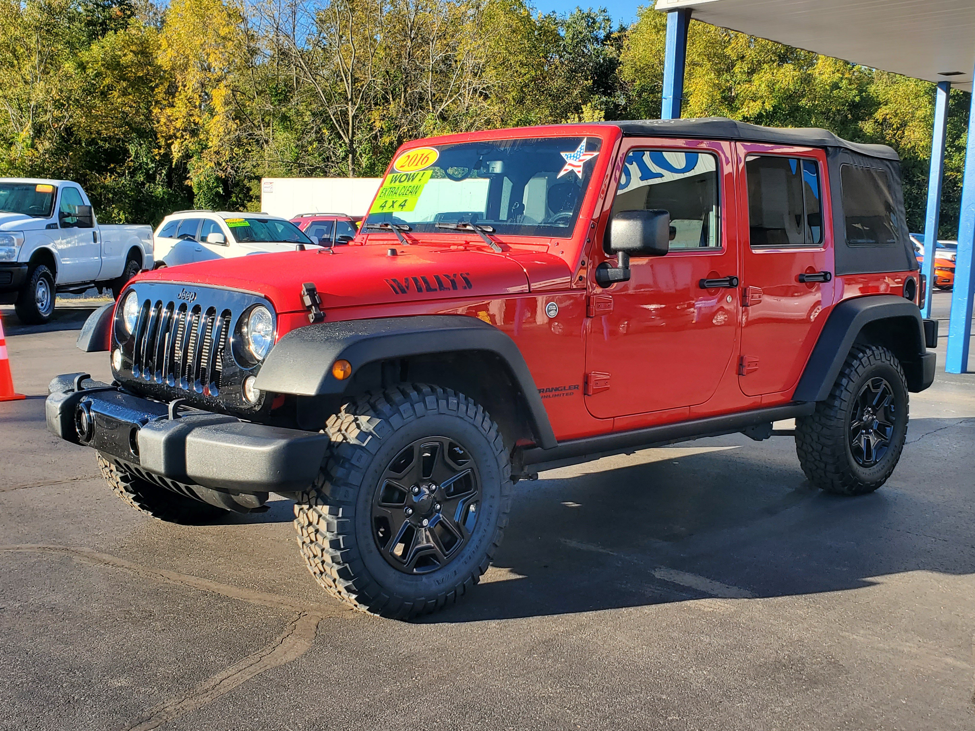 Used 2016 Jeep Wrangler Unlimited Sport SUV