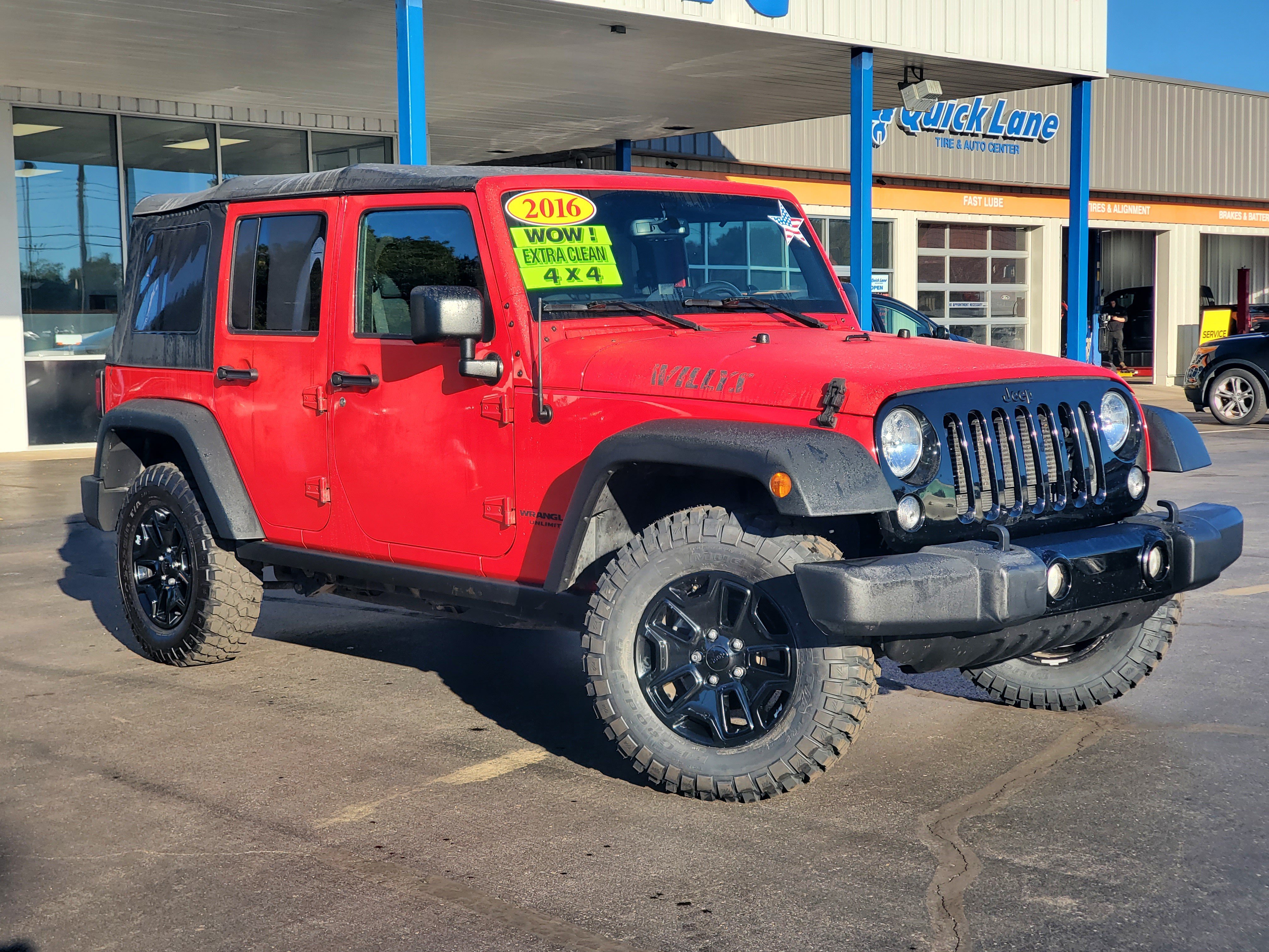 Used 2016 Jeep Wrangler Unlimited Sport SUV