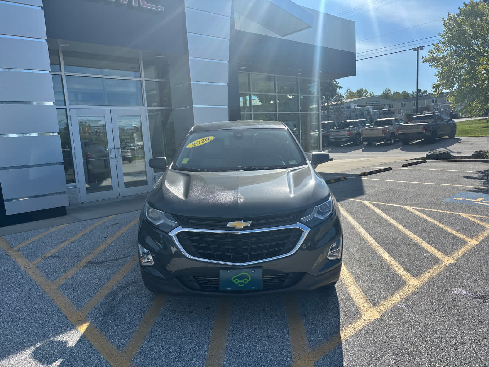 Used 2020 Chevrolet Equinox LS with VIN 2GNAXSEV6L6277898 for sale in Rutland, VT