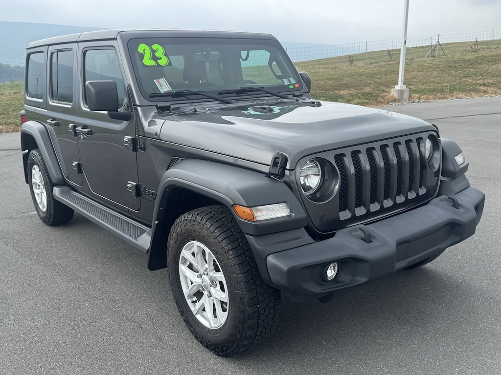 Used 2023 Jeep Wrangler 4-DOOR SPORT 4X4 SUV