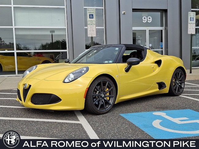 2015 Alfa Romeo 4C Spider Convertible