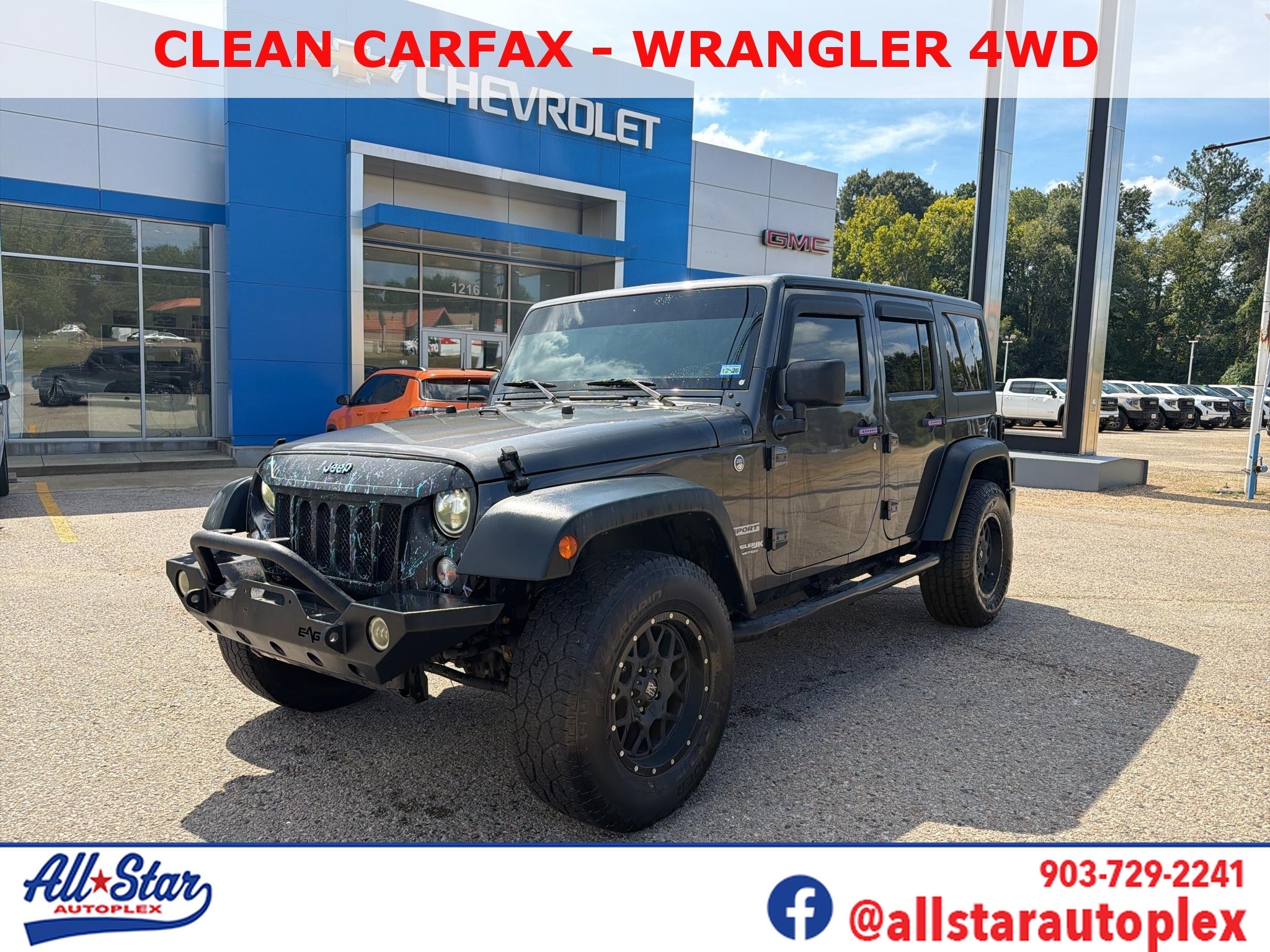 2018 Jeep Wrangler JK Unlimited Sport S