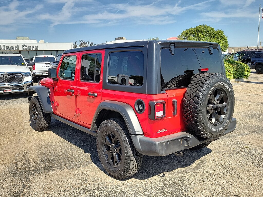 Used 2022 Jeep Wrangler Unlimited Willys 4x4