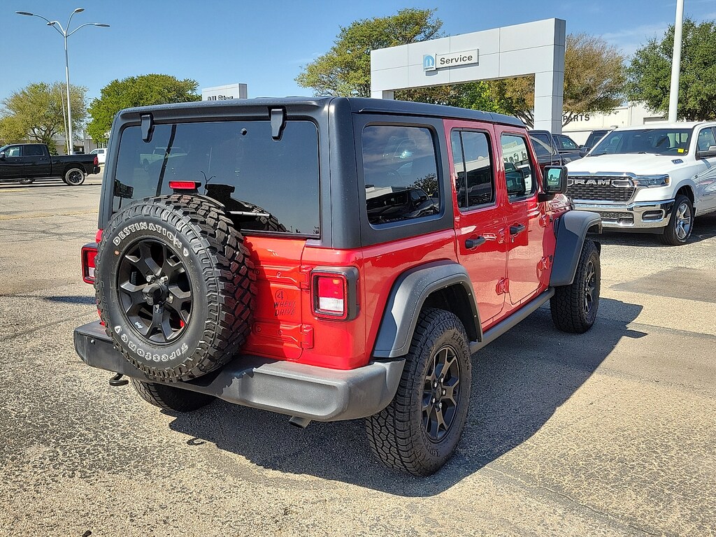 Used 2022 Jeep Wrangler Unlimited Willys 4x4