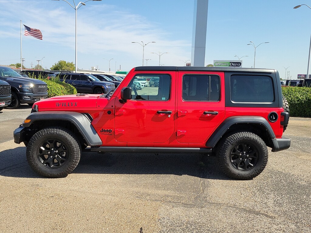 Used 2022 Jeep Wrangler Unlimited Willys 4x4
