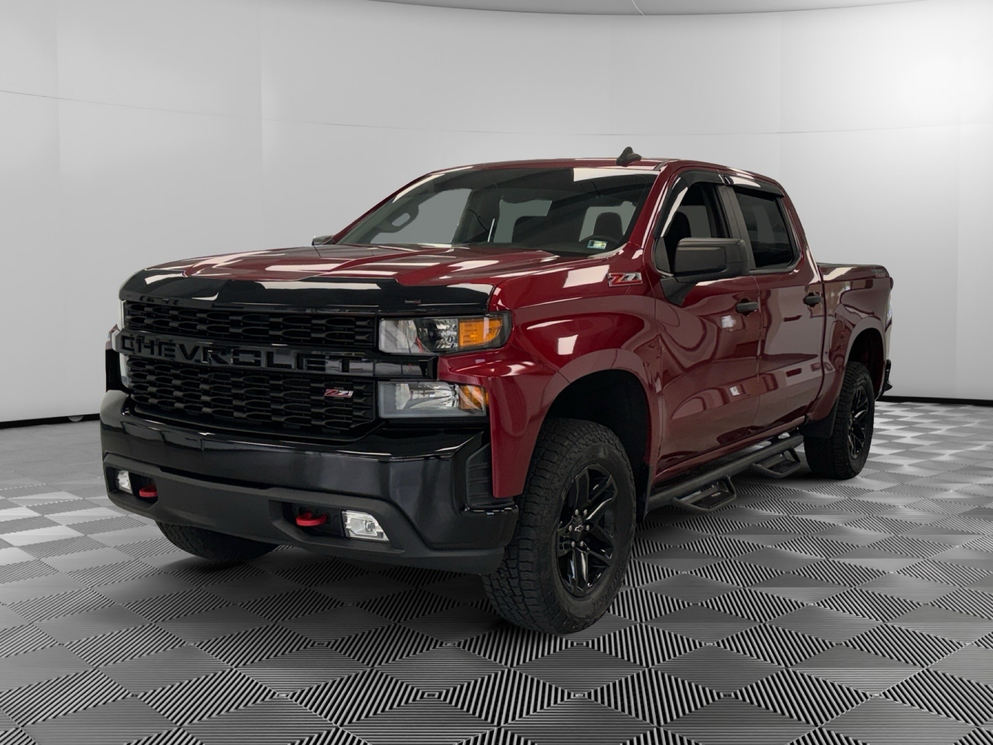Used 2021 Chevrolet Silverado 1500 Custom Trail Boss Truck Crew Cab