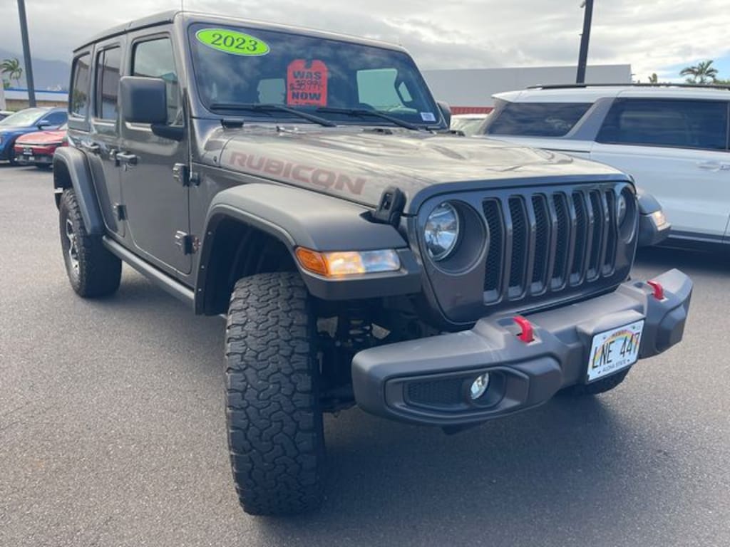 Used 2023 Jeep Wrangler 4-DOOR RUBICON 4X4 SUV