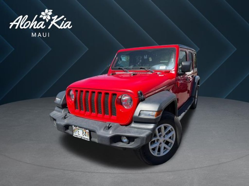 Used 2023 Jeep Wrangler 4-DOOR SPORT 4X4 SUV