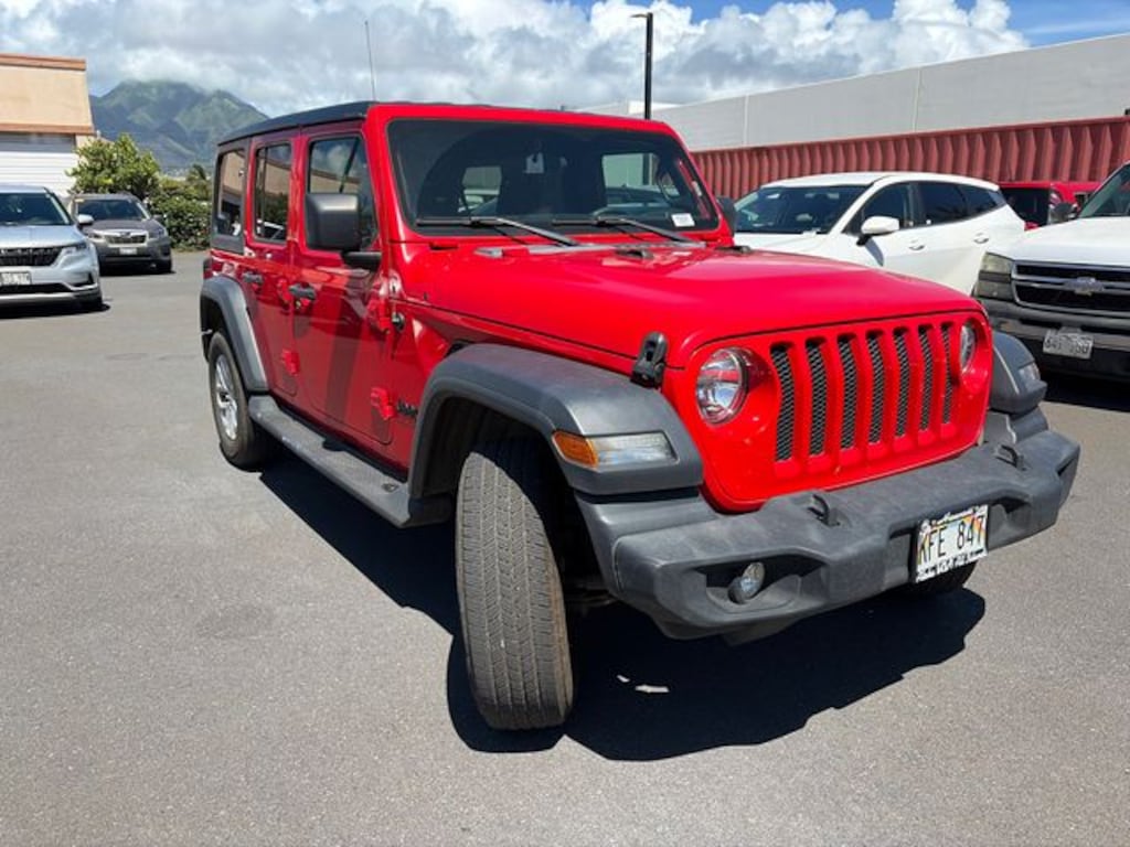Used 2023 Jeep Wrangler 4-DOOR SPORT 4X4 SUV