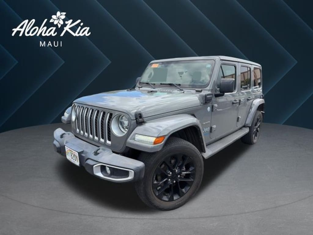 Used 2021 Jeep Wrangler Unlimited Sahara 4xe SUV