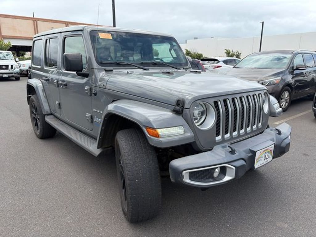 Used 2021 Jeep Wrangler Unlimited Sahara 4xe SUV