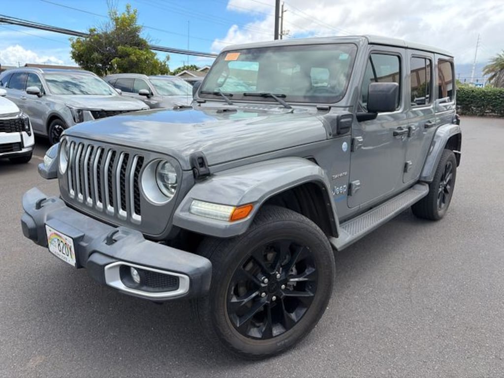 Used 2021 Jeep Wrangler Unlimited Sahara 4xe SUV