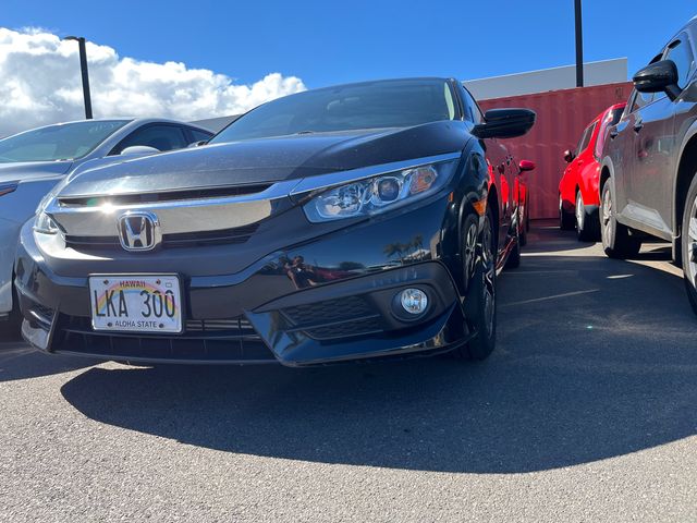 Used 2018 Honda Civic EX-T with VIN JHMFC1F3XJX014097 for sale in Kahului, HI