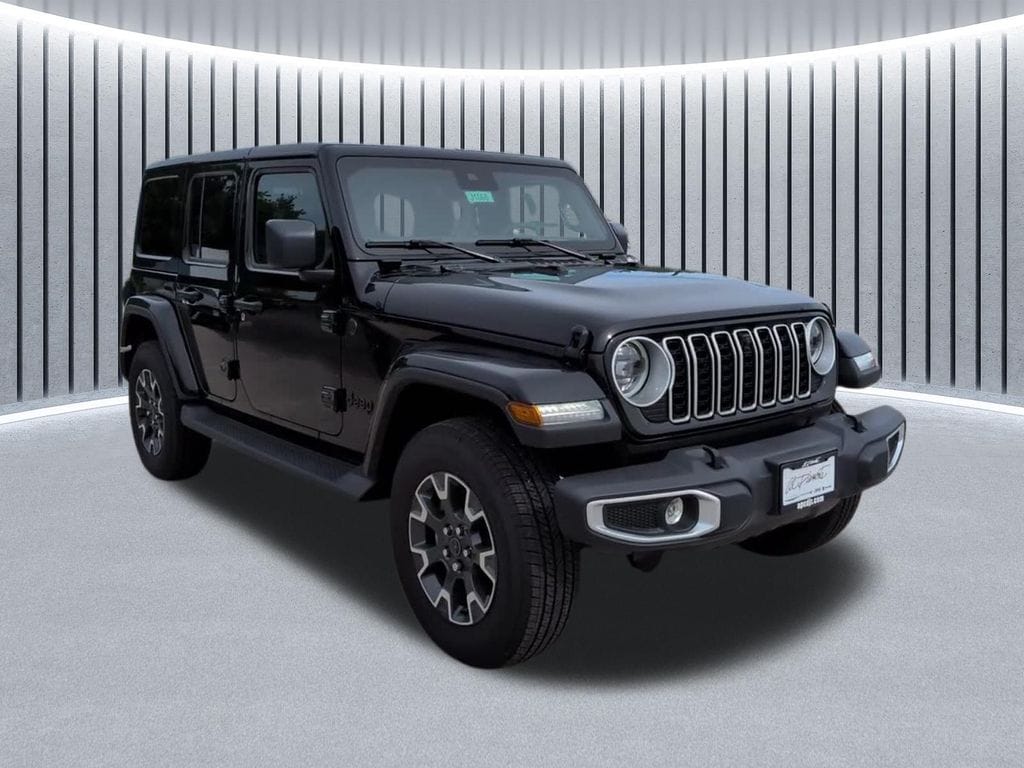 New 2025 Jeep Wrangler 4-DOOR SAHARA Sport Utility