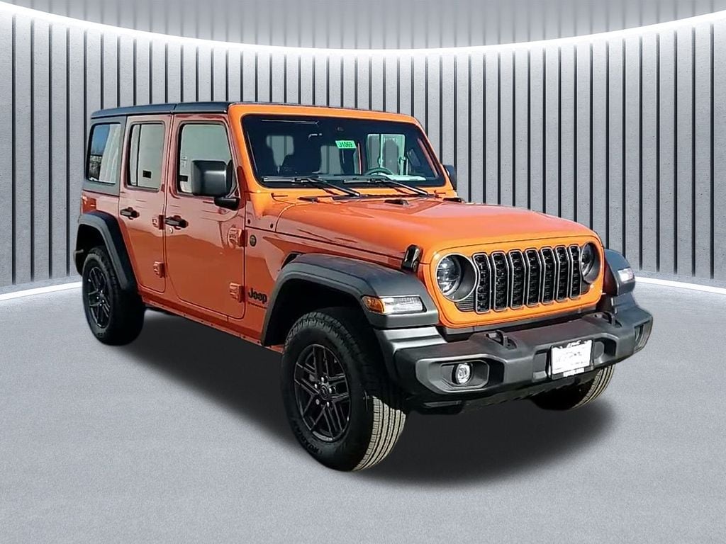New 2025 Jeep Wrangler 4-DOOR SPORT S Sport Utility