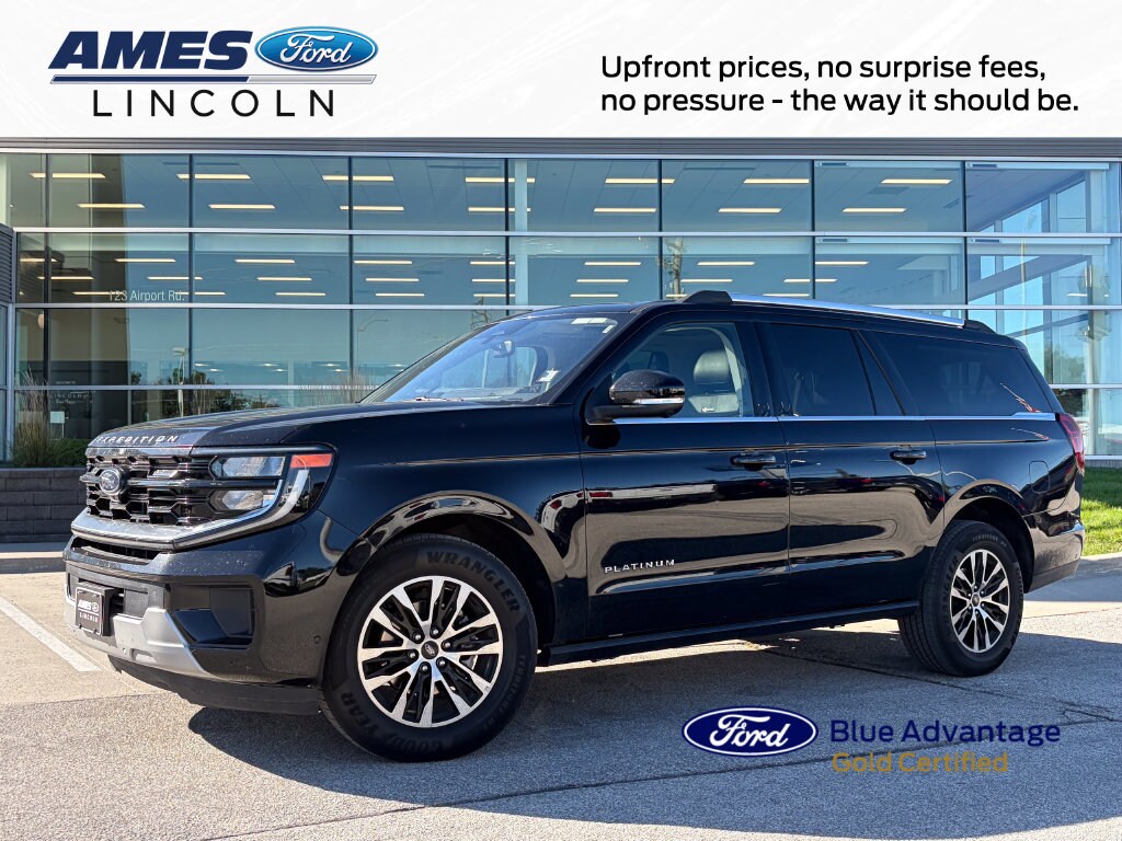 Certified 2025 Ford Expedition Max Platinum SUV