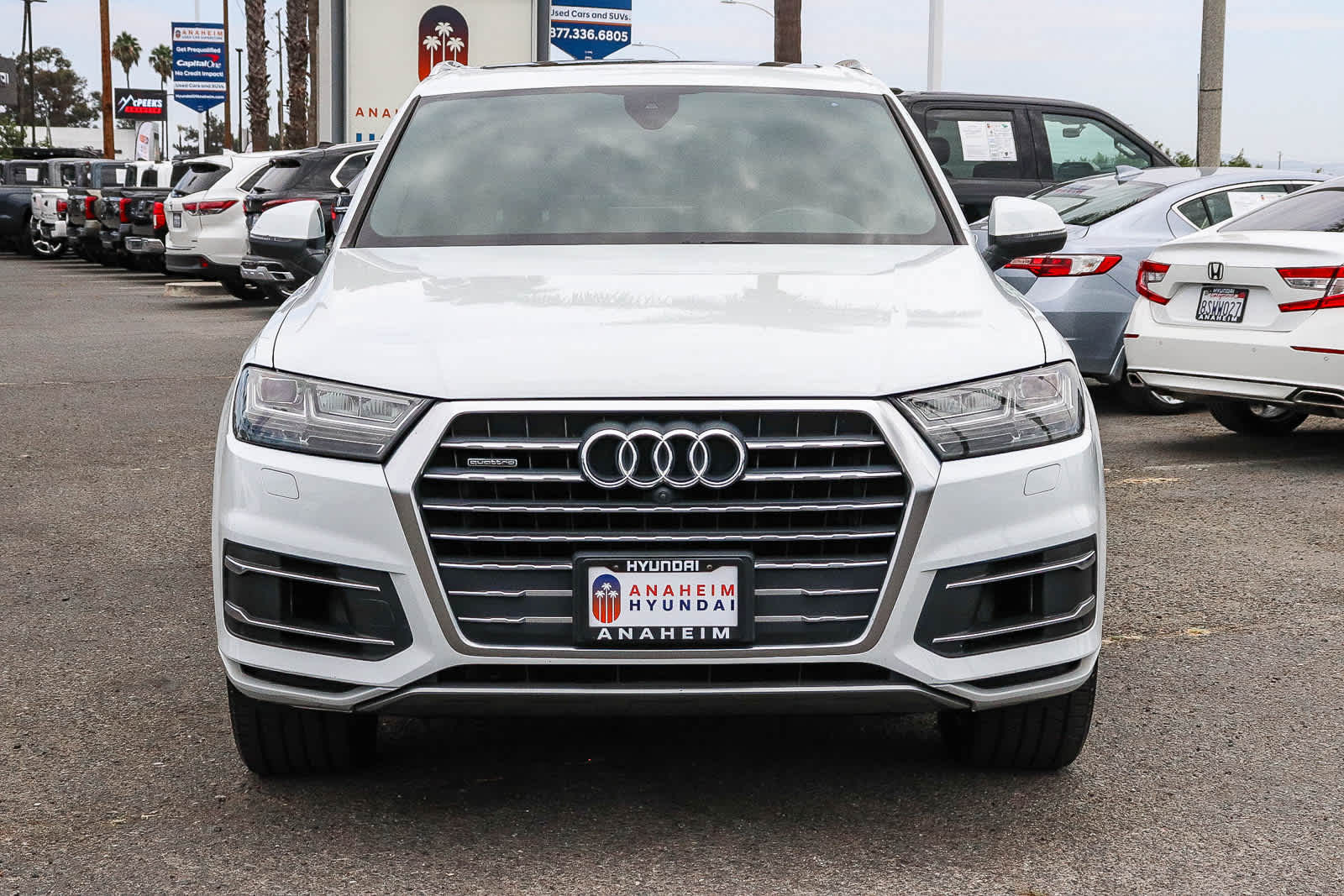 Used 2017 Audi Q7 Premium Plus with VIN WA1LAAF71HD018316 for sale in Anaheim, CA