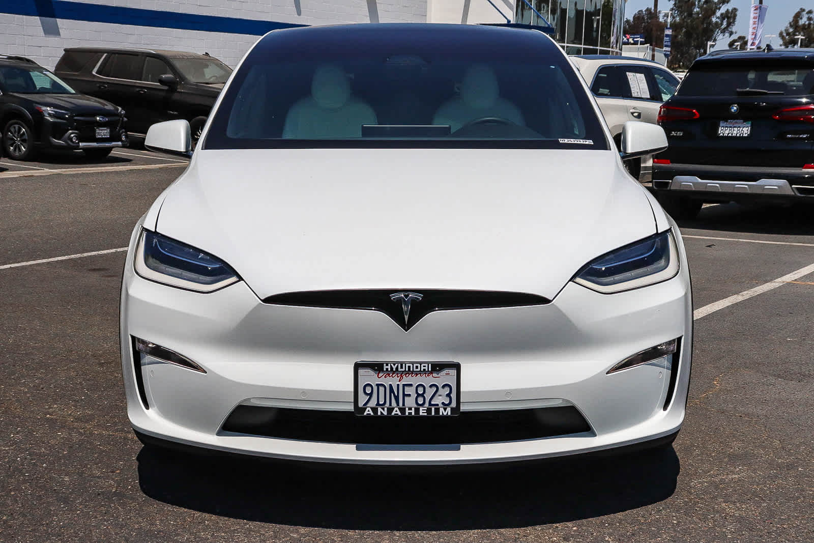 Used 2022 Tesla Model X Long Range with VIN 7SAXCDE58NF363983 for sale in Anaheim, CA