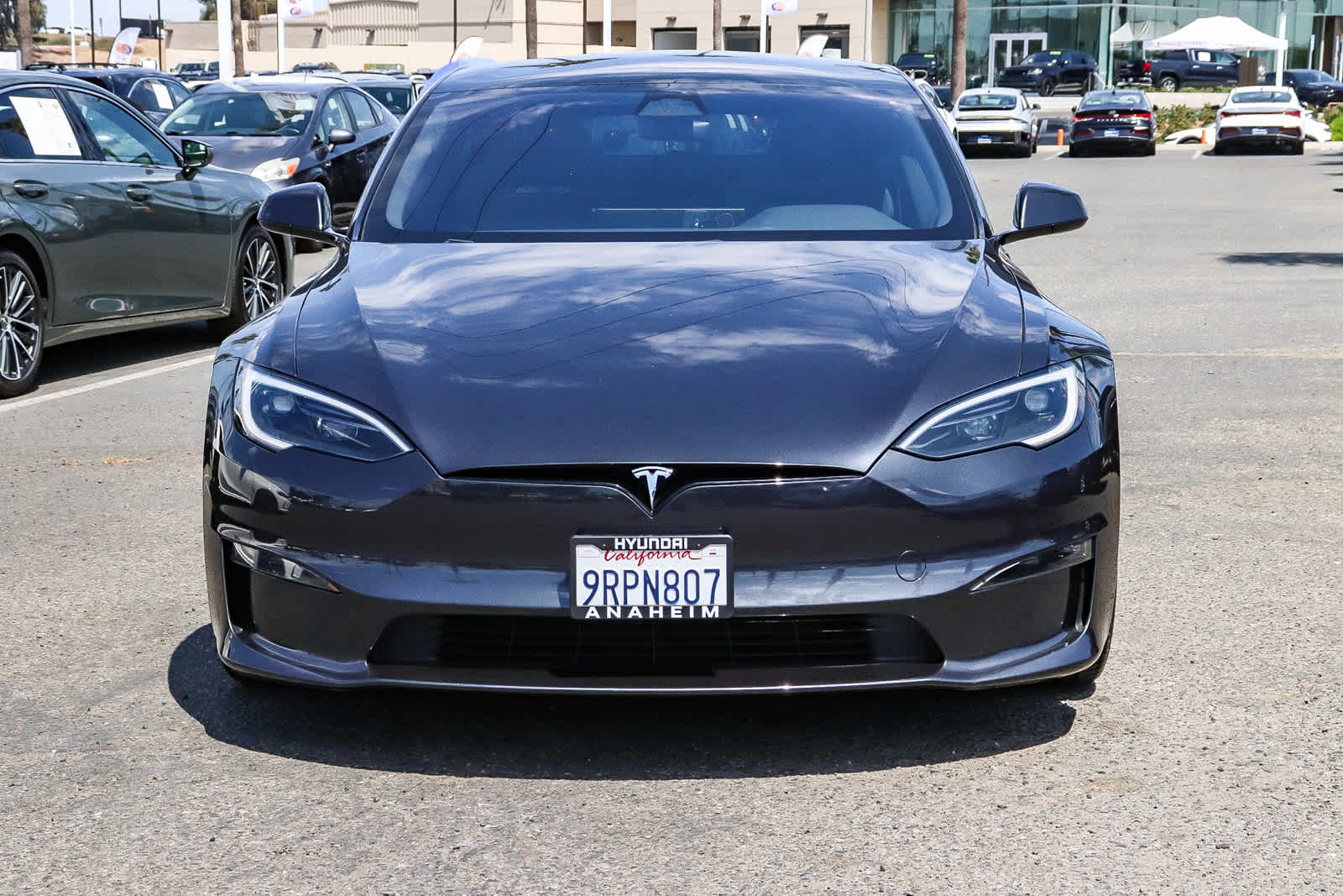 Used 2025 Tesla Model S Plaid with VIN 5YJSA1E6XSF546723 for sale in Anaheim, CA