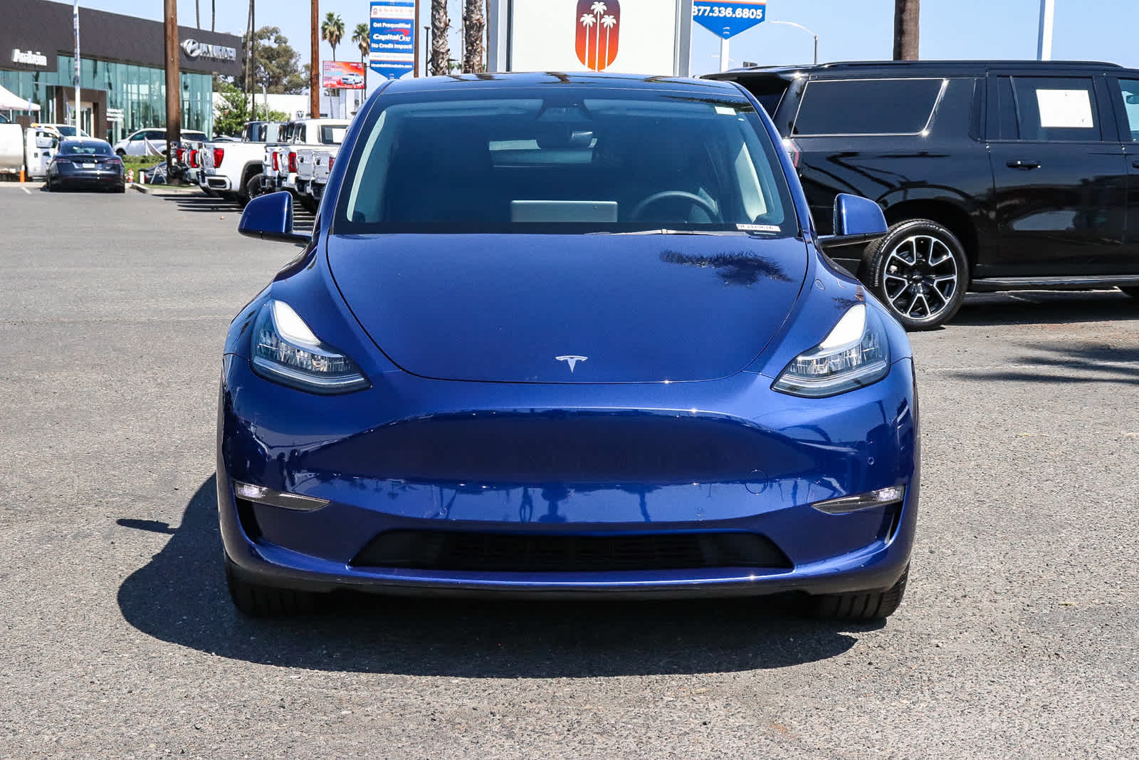 Used 2022 Tesla Model Y Long Range with VIN 7SAYGDEE2NF342961 for sale in Anaheim, CA