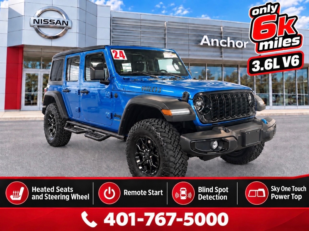 2024 Jeep Wrangler 4-Door Willys