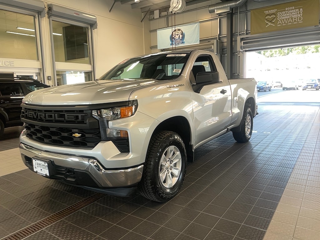 Used 2022 Chevrolet Silverado 1500 WT 4X4 Truck Regular Cab
