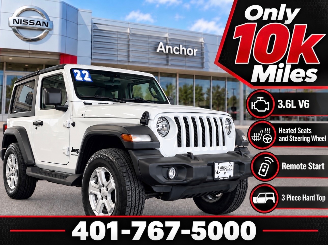 2022 Jeep Wrangler Sport S